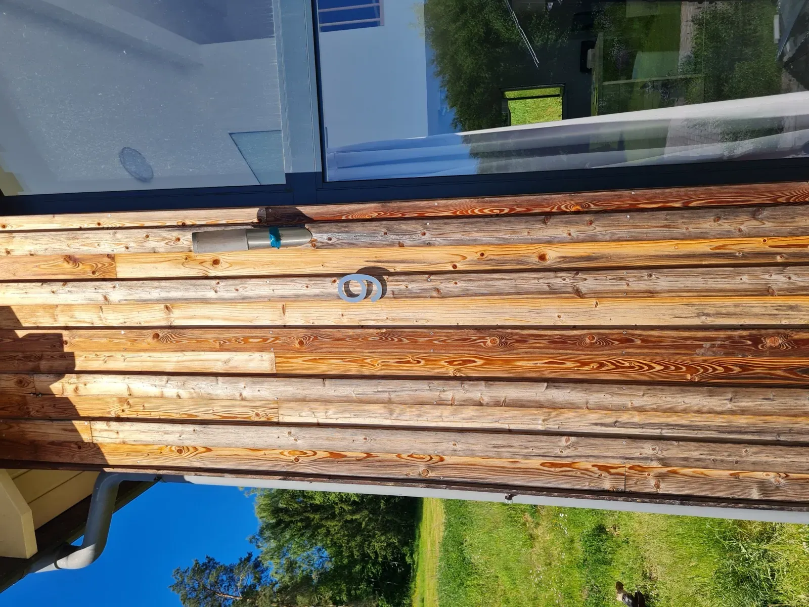 Haus 9: Fassadendetail in Lärche