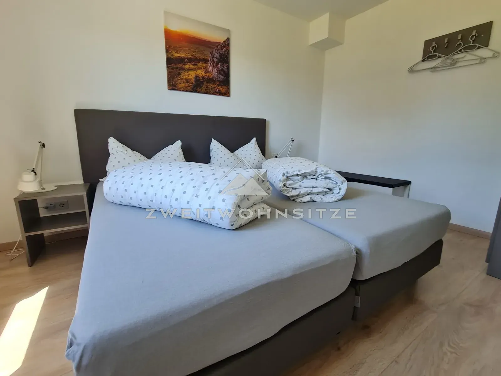 Haus 2a: Schlafzimmer im Erdgeschoss